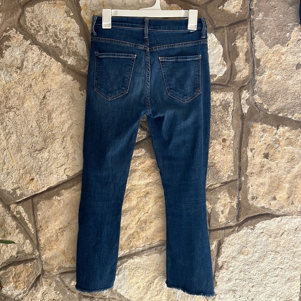MOTHER The Insider Crop Step Fray in girl crush size 26 - Picture 8 of 10